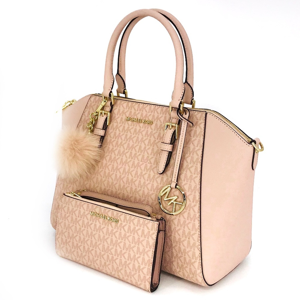 3PCS Michael Kors LG Ciara Satchel Wallet Charms - Picture 2 of 8